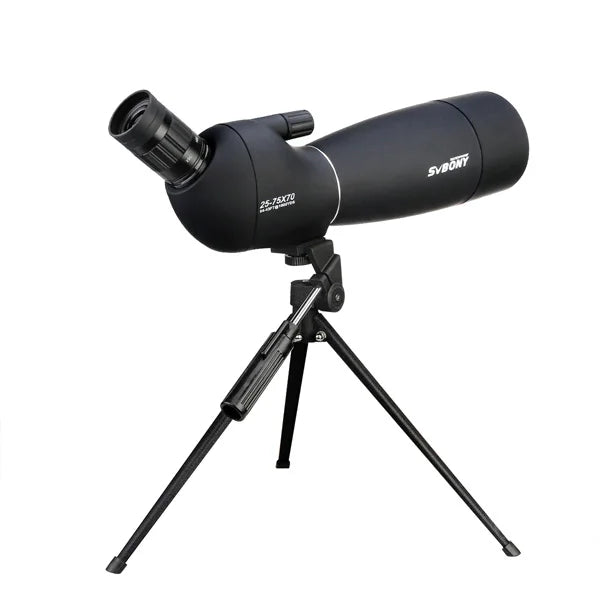 Télescope Monoculaire Puissant 25-75x70 avec Zoom et Étanchéité IPX6