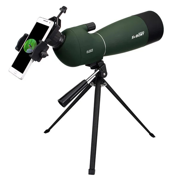 Télescope Monoculaire Puissant 25-75x70 avec Zoom et Étanchéité IPX6