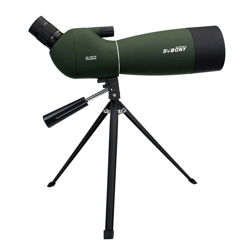 Télescope Monoculaire Puissant 25-75x70 avec Zoom et Étanchéité IPX6