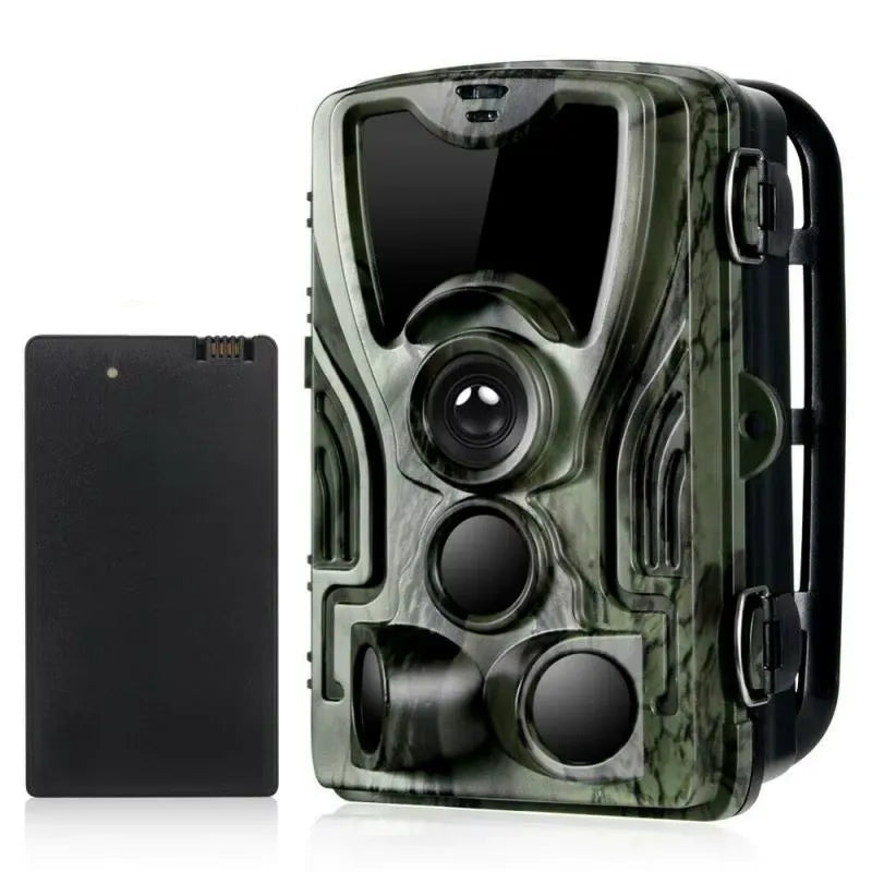Caméra de Chasse 20MP 1080P avec Vision Nocturne Infrarouge et Batterie Lithium
