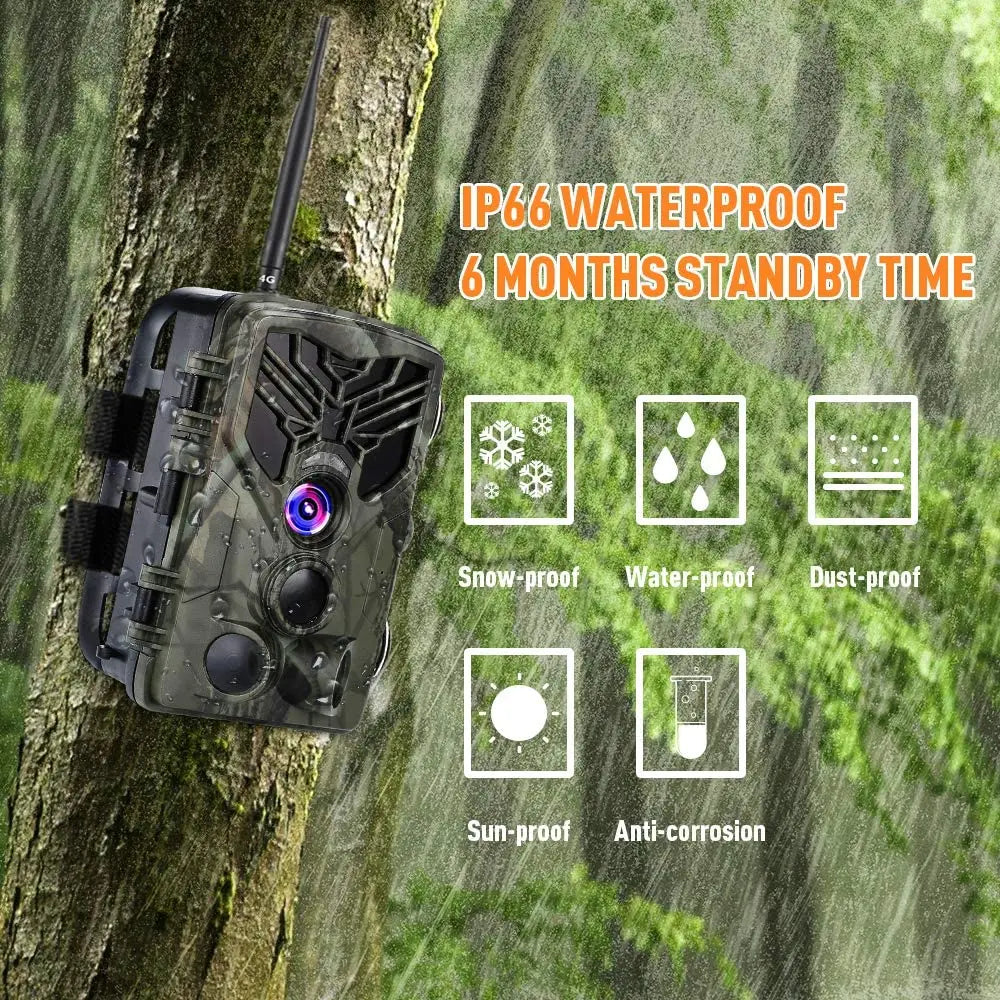 Caméra de Chasse HC810M - sans Fil 20MP : Vision Nocturne et Détection 120°