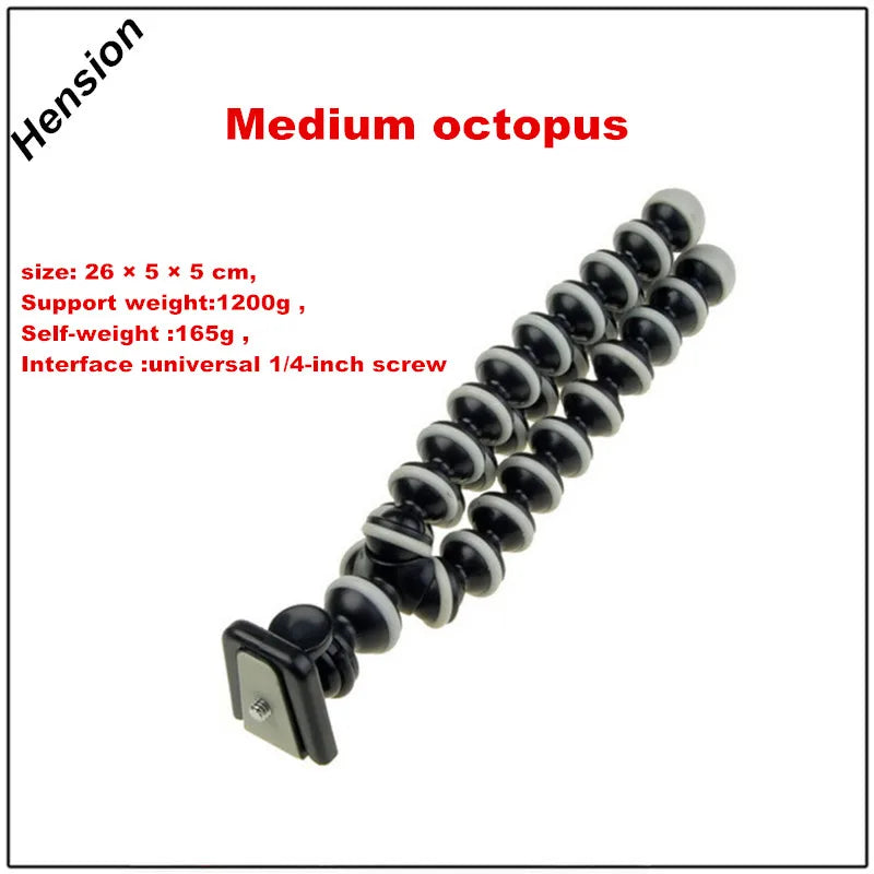 Trépied Flexible Octopus pour Smartphones et Appareils Photo - Polyvalence et Stabilité