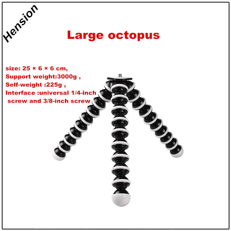 Trépied Flexible Octopus pour Smartphones et Appareils Photo - Polyvalence et Stabilité