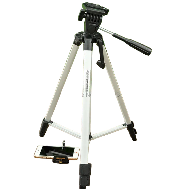 Trépied Ultra-Léger Weifeng WT-330A pour Caméra et Jumelles avec Clip Mobile