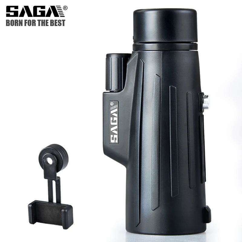 Monoculaire 10x42 Haute Qualité BAK4 pour Chasse et Observation Nocturne