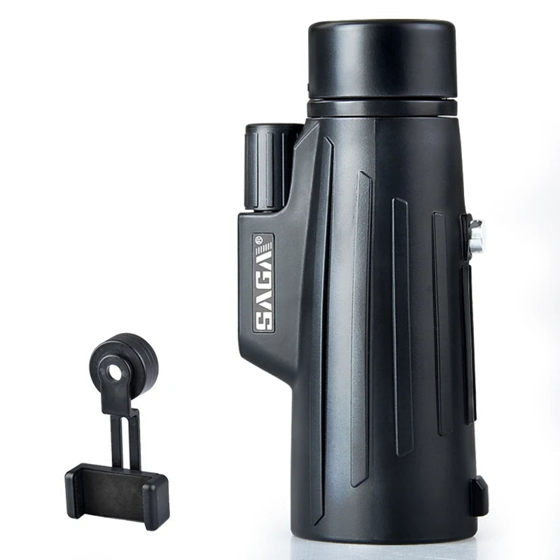 Monoculaire 10x42 Haute Qualité BAK4 pour Chasse et Observation Nocturne
