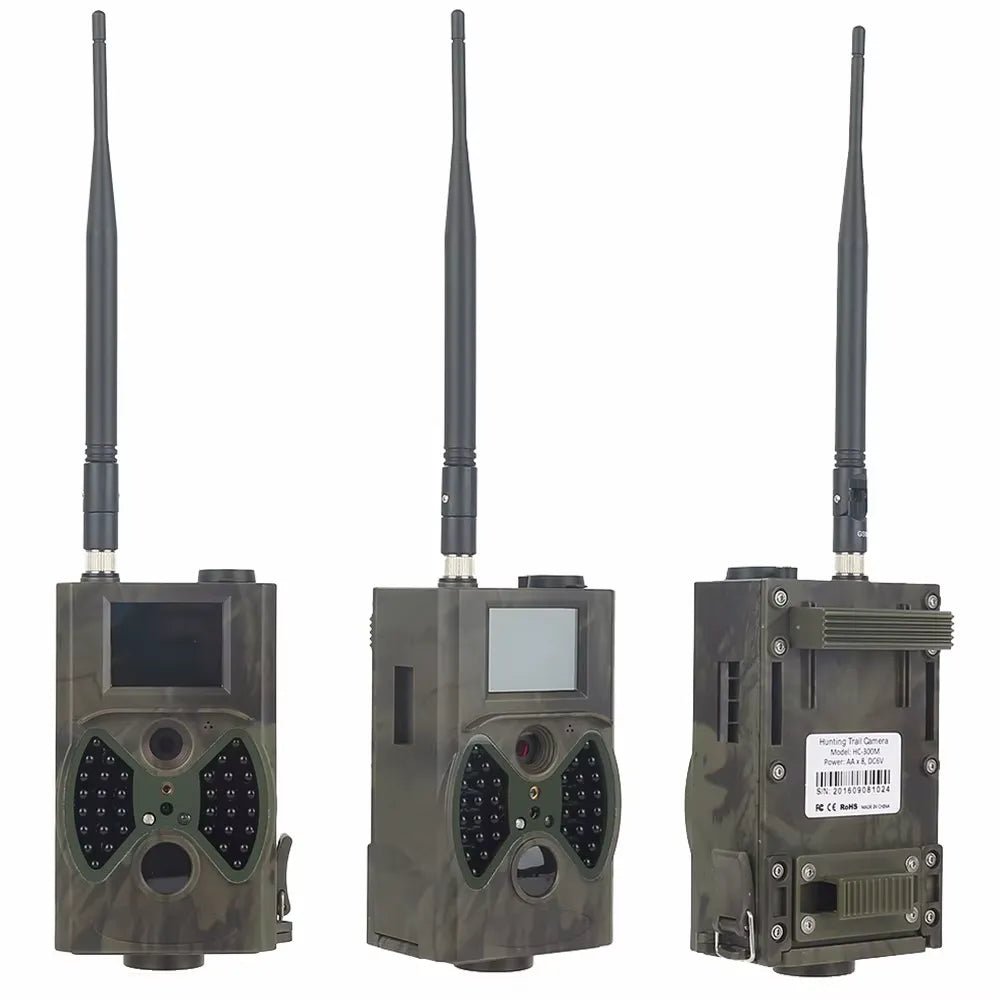 Caméra de Chasse Vision Nocturne HC-300M - 16MP avec Capteur Infrarouge et Envoi MMS