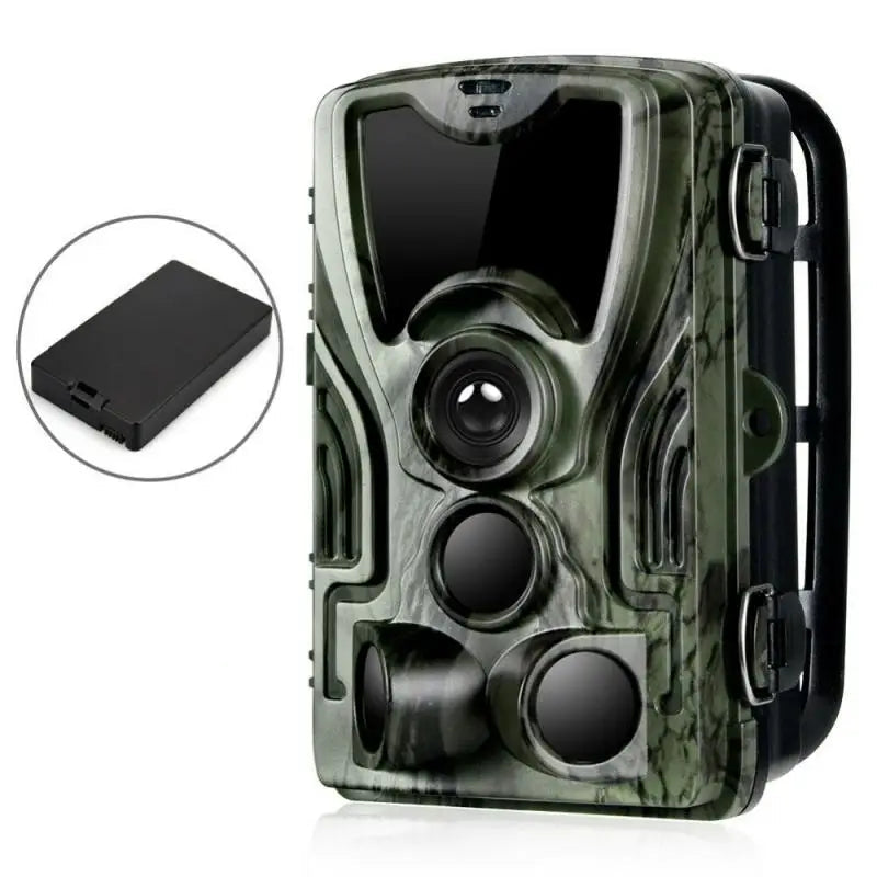 Caméra de Chasse 20MP 1080P avec Vision Nocturne Infrarouge et Batterie Lithium