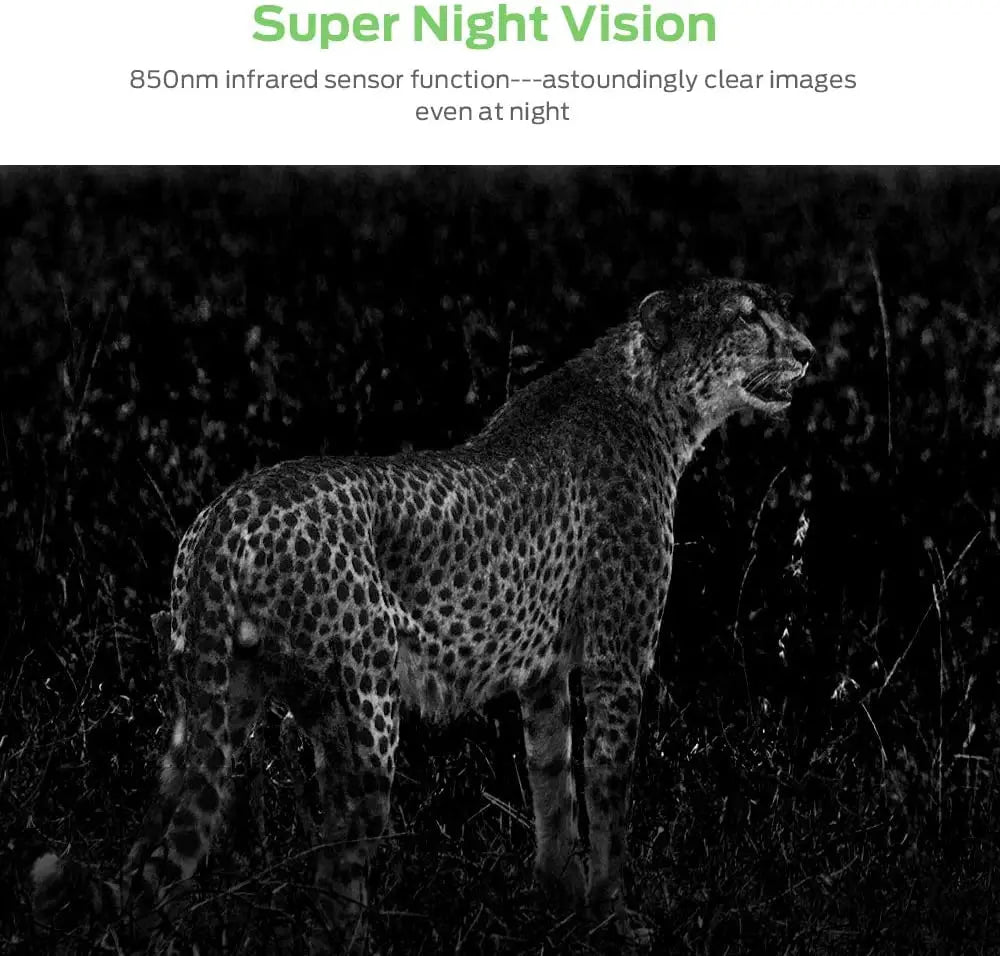 Caméra de Chasse Miniature Mini600 - 20MP avec Vision Nocturne Infrarouge