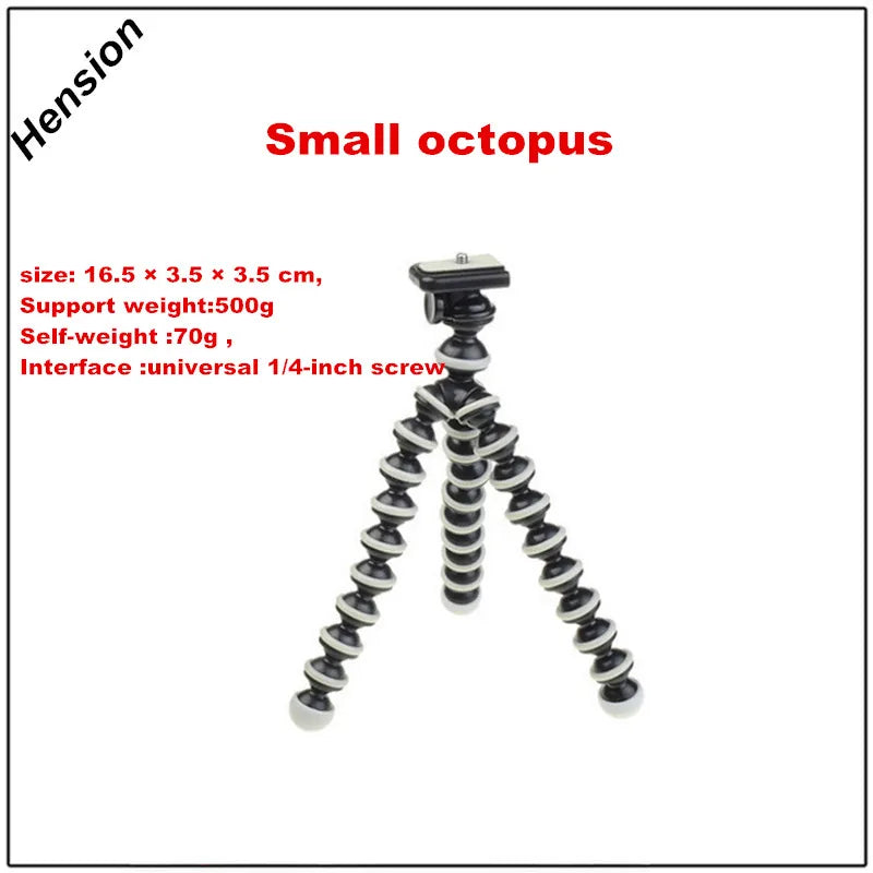 Trépied Flexible Octopus pour Smartphones et Appareils Photo - Polyvalence et Stabilité