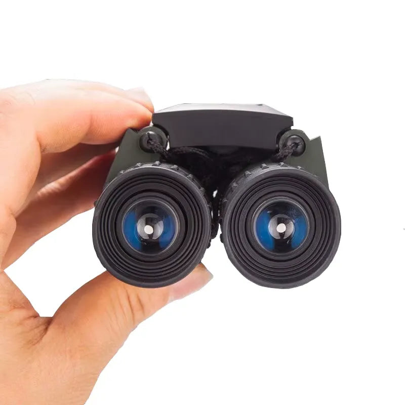 Jumelles Compactes 10X25 Légeres et Pliables pour Observation d'Oiseaux