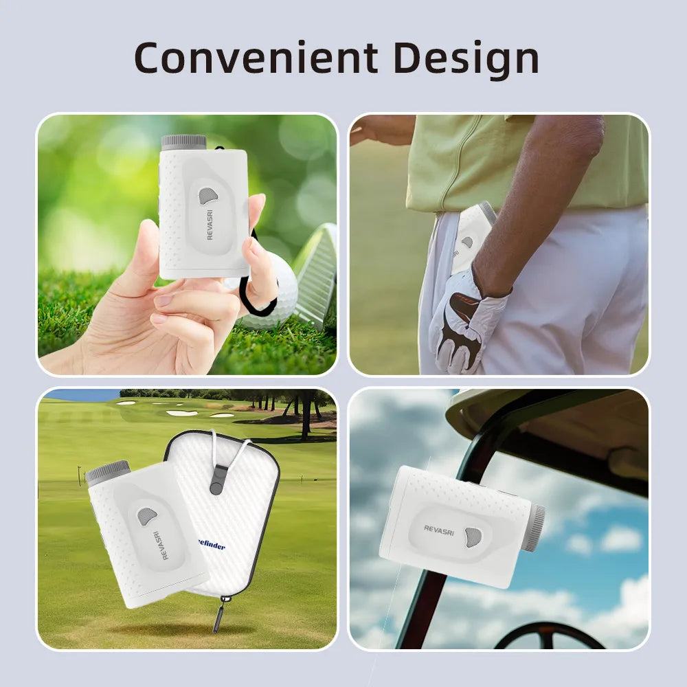 Télémètre de Golf Avancé avec Portée 1000 Yards et Vibration