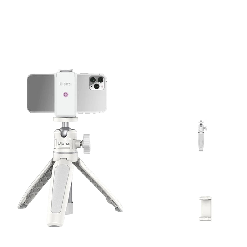Trépied Mini Ulanzi MT-08 Blanc Polyvalent pour Appareils Photo et Smartphones