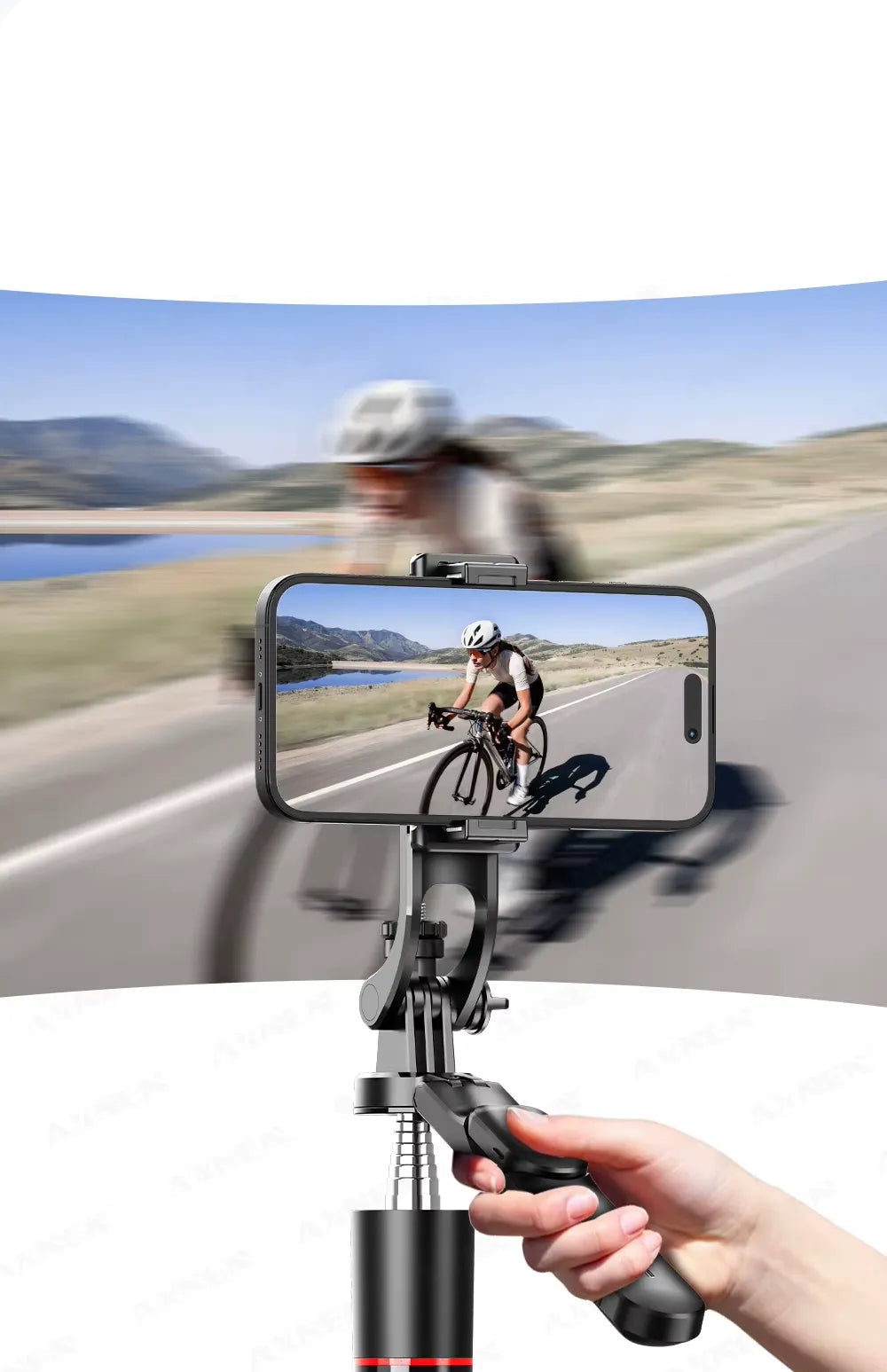 F16 Selfie Stick Trépied : Capture Panoramique 360° et Télécommande Bluetooth