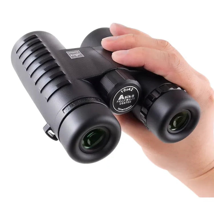Jumelles Optiques HD 10X42 Étanches BAK4 pour Chasse et Observation