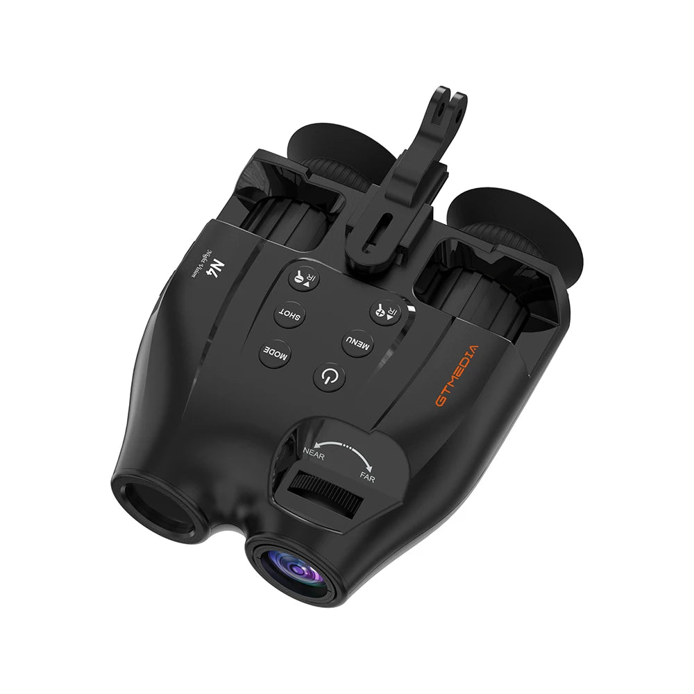 Jumelles Vision Nocturne Infrarouge GTMEDIA N4 avec Casque pour Observation à 300m