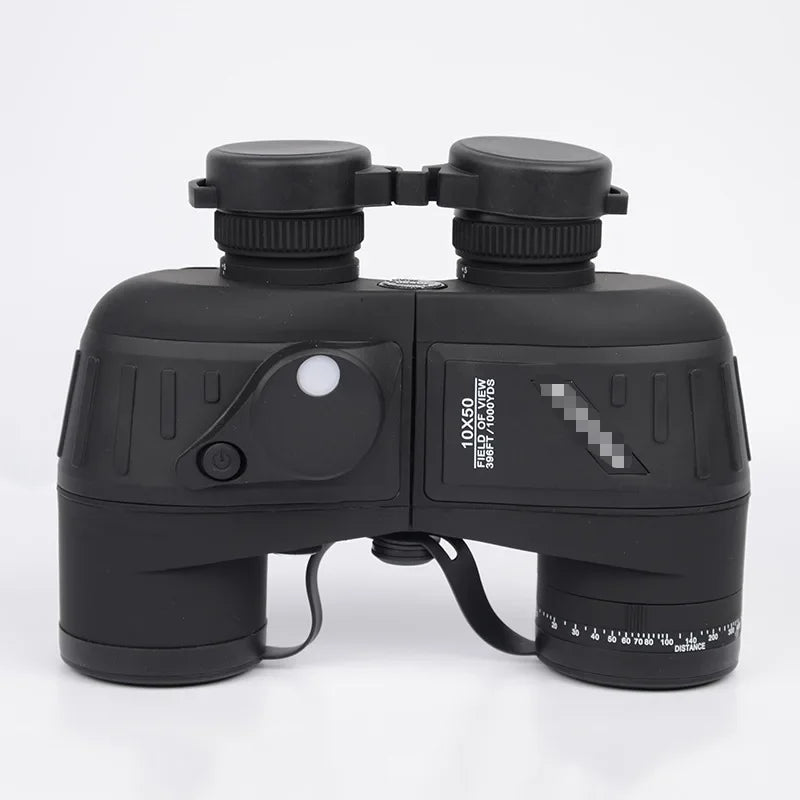 Jumelles Marines Étanches 10x50 avec Vision Nocturne et Compas Intégré