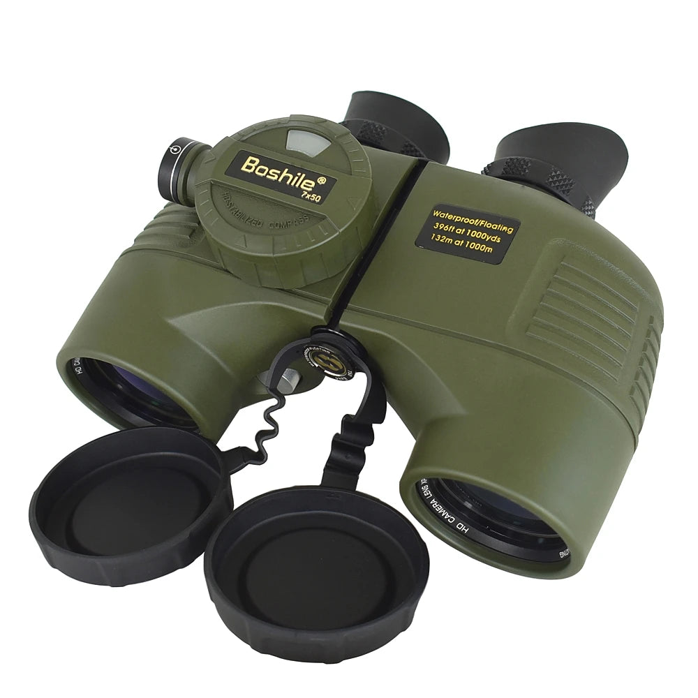 Jumelles Marines 7x50 avec Compas, Étanches et Auto Focus