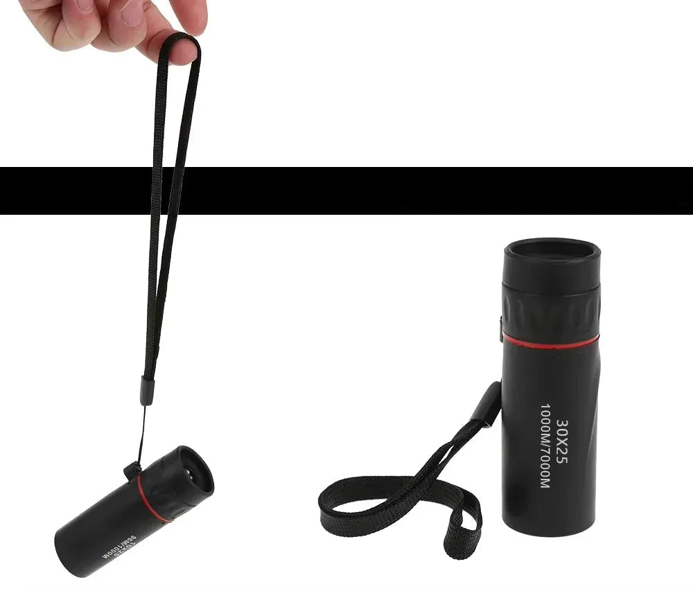 Monoculaire Haute Définition Étanche avec Zoom 10X et Large FOV