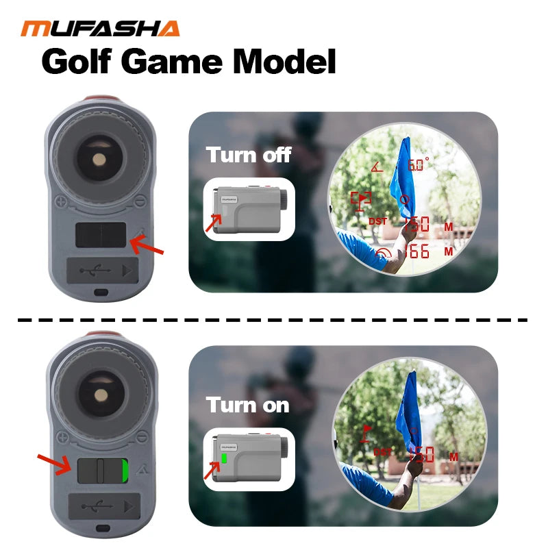 Télémètre Laser Golf Polyvalent avec Technologie Avancée pour Performance Optimale