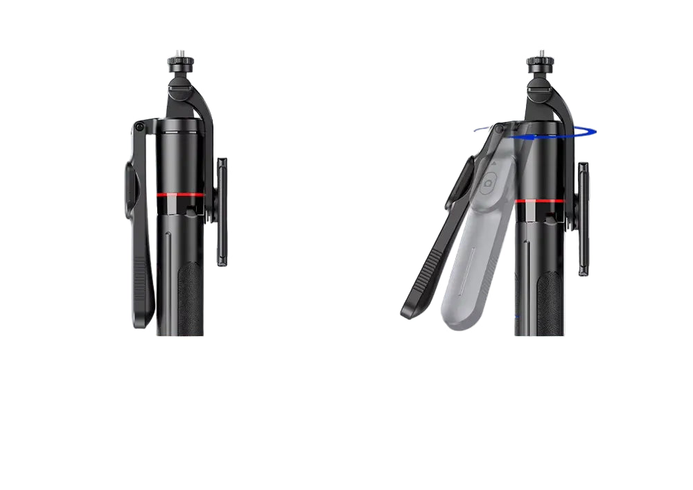 F16 Selfie Stick Trépied : Capture Panoramique 360° et Télécommande Bluetooth