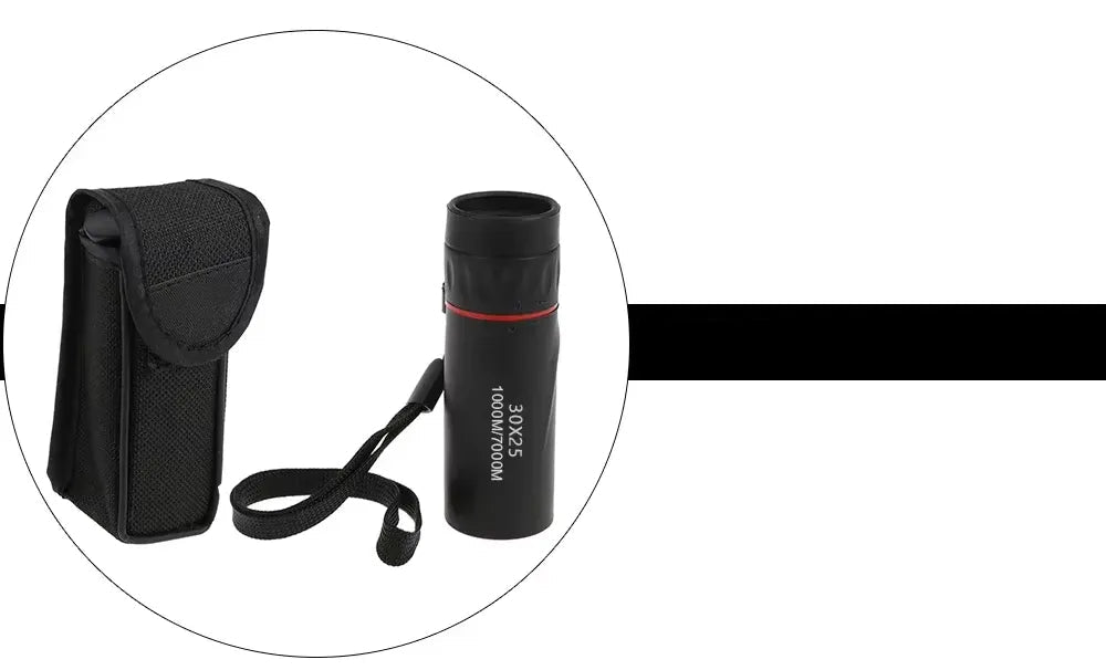 Monoculaire Haute Définition Étanche avec Zoom 10X et Large FOV