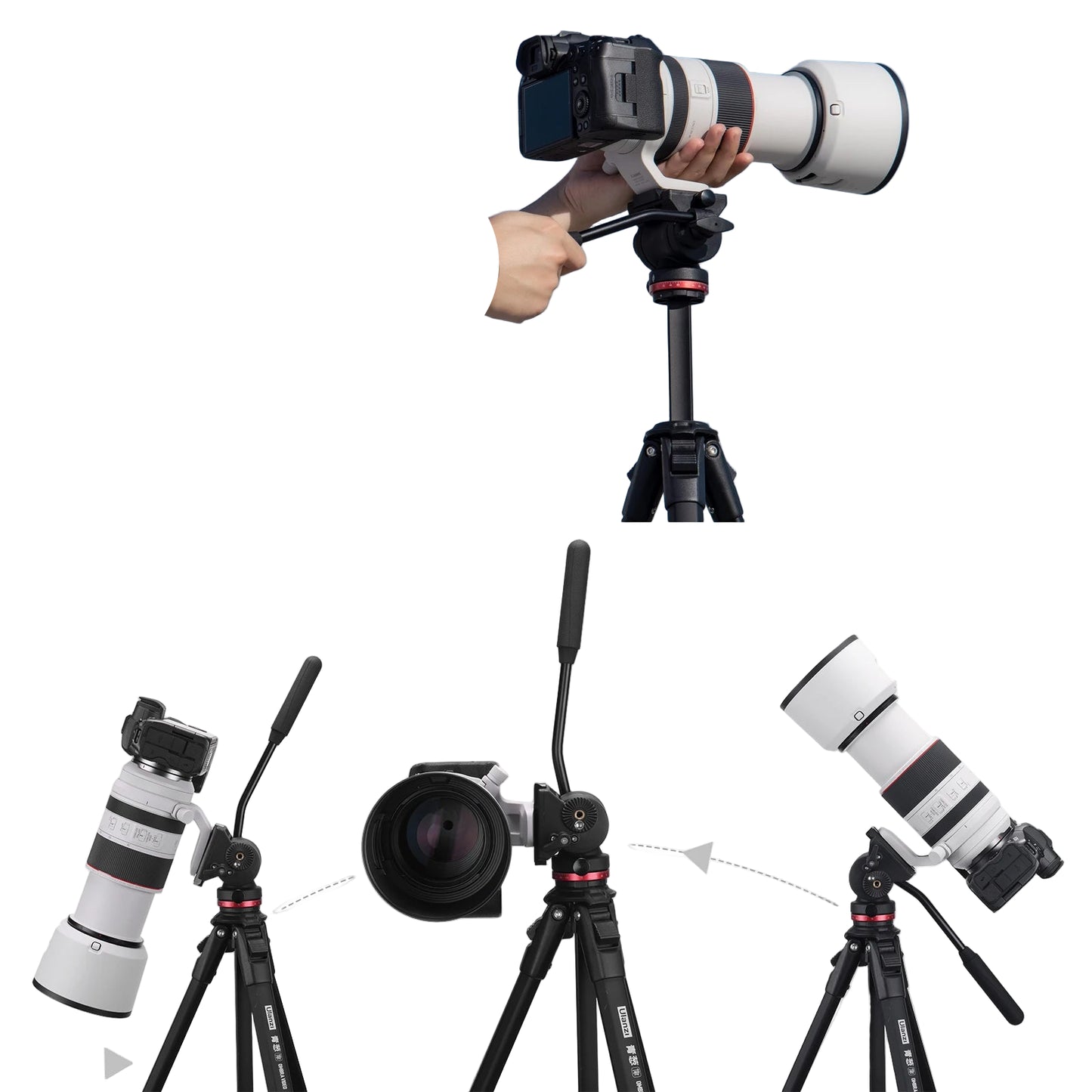Trépied Vidéo 360° pour Appareils Photo DSLR et Mirrorless - Ulanzi OMBRA