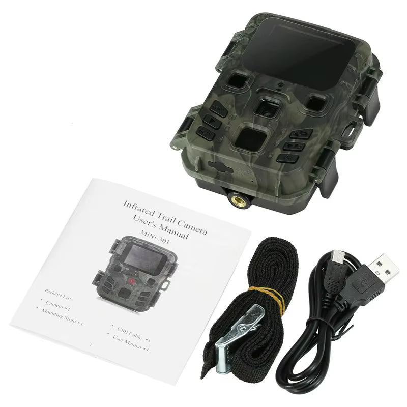 Caméra de Chasse Étanche Suntekcam WIFI/Mini301 - 20MP pour Observation Nocturne Parfaite