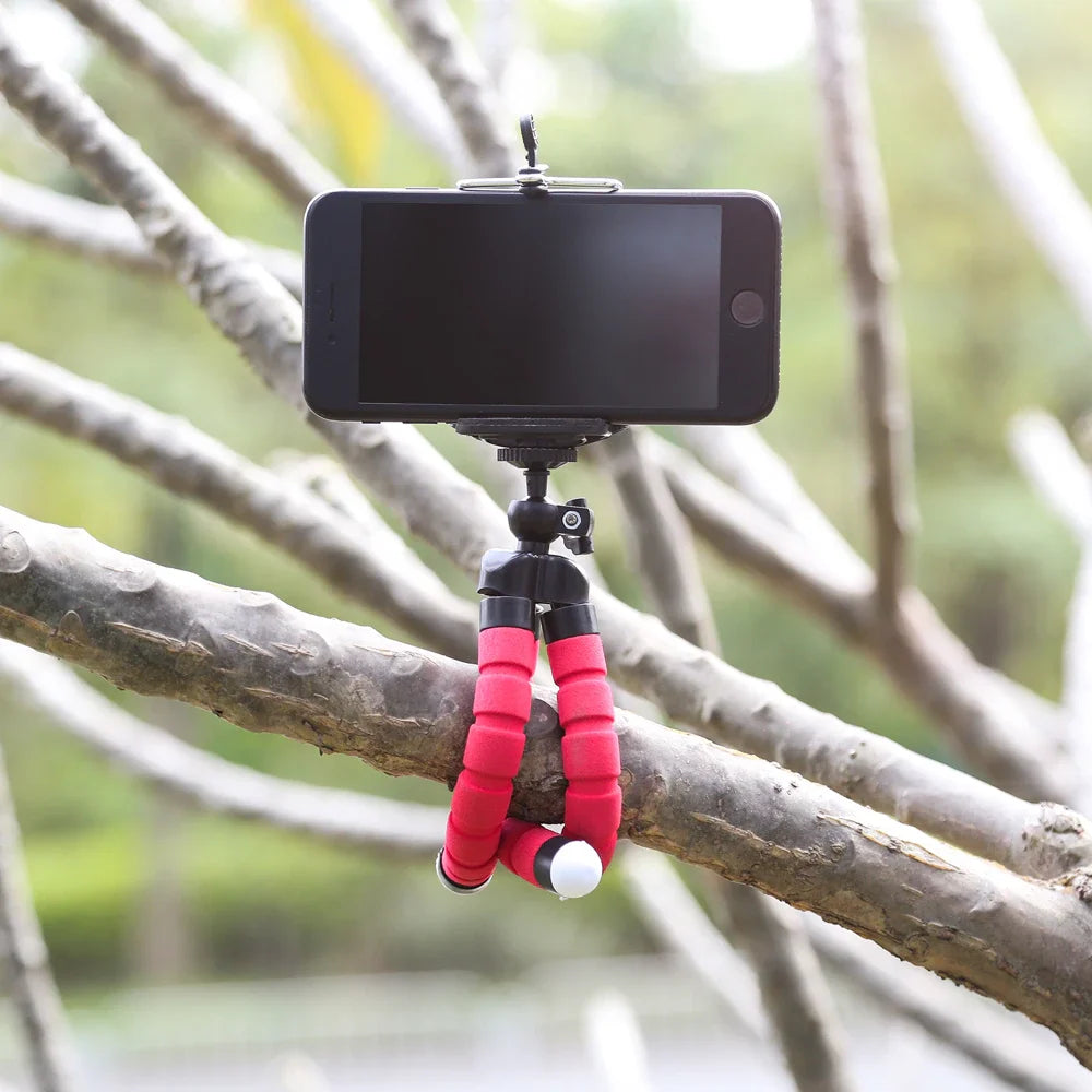 Trépied Flexible Octopus pour Smartphones et Caméras - Polyvalence et Stabilité