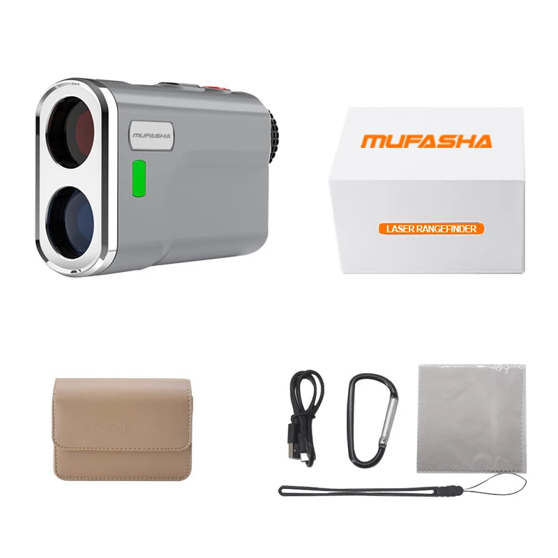 Télémètre Laser Golf Polyvalent MUFASHA LB10 avec Technologie Avancée pour Performance Optimale