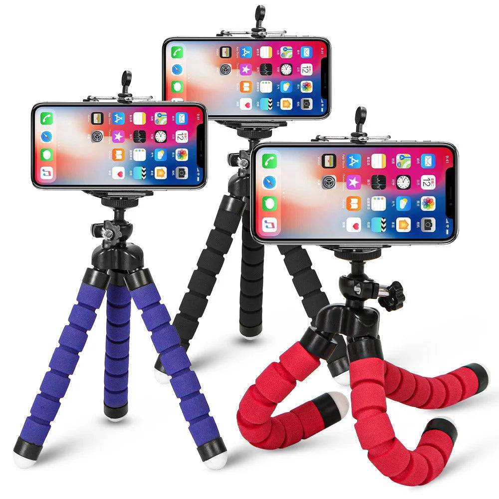 Trépied Flexible Octopus pour Smartphones et Caméras - Polyvalence et Stabilité
