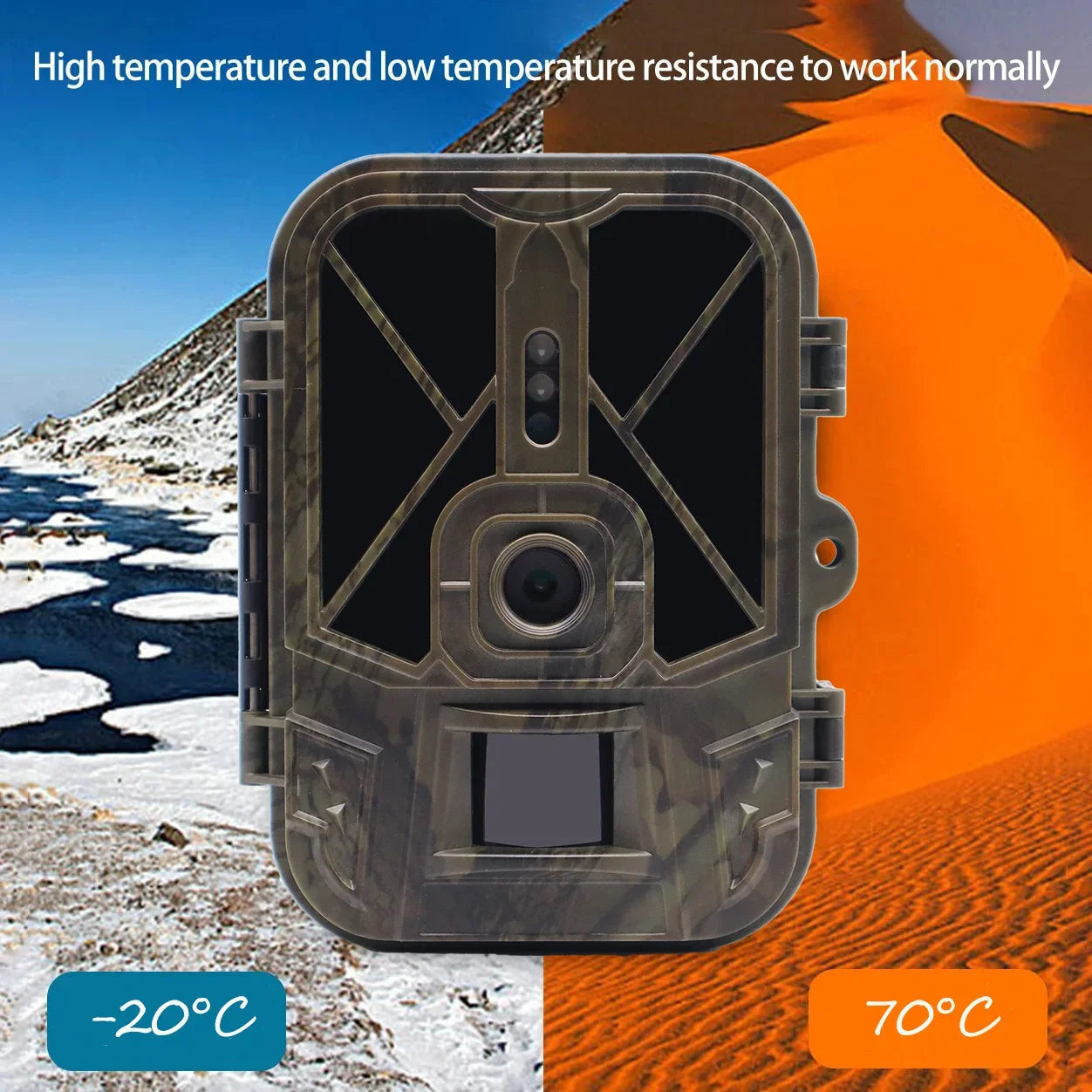 Caméra de Chasse à Vision Nocturne 4G HC940 PRO-LI avec Contrôle App et Batterie Longue Durée