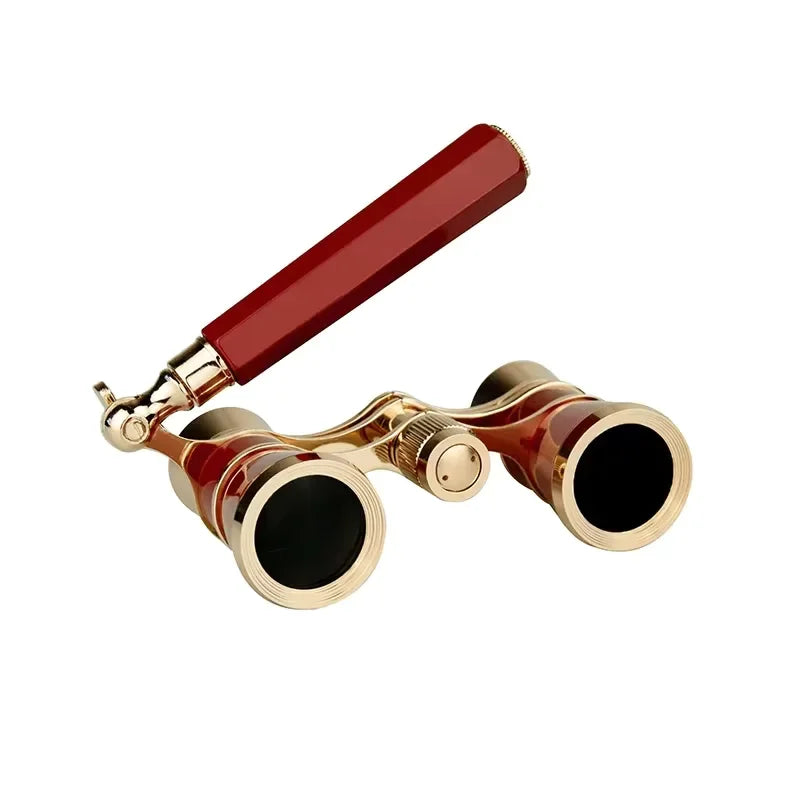Jumelles d'Opéra Métalliques Vintage pour Théâtre et Spectacles