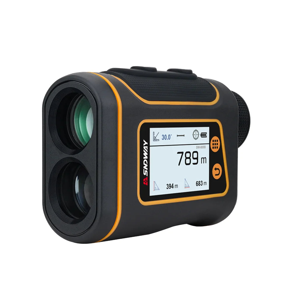 Télémètre Laser SNDWAY SW-600A à SW-1500A – Mesure Longue Distance Golf, Chasse, Outdoor et BTP