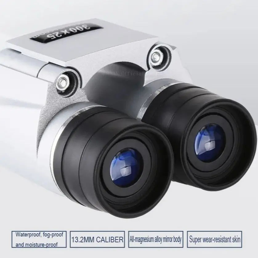 Jumelles Compactes HD à Mise au Point Automatique et Haute Magnification