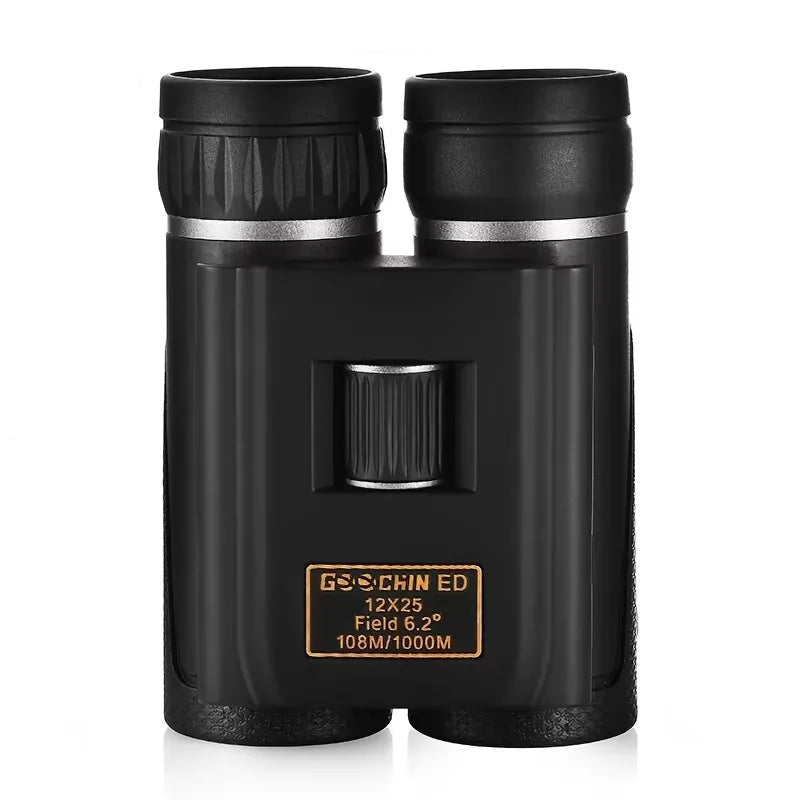 Jumelles Compactes 12x25 ED pour Observation Extérieure Polyvalente
