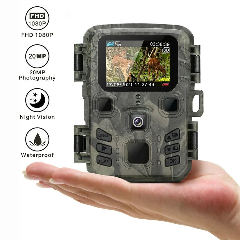 Caméra de Chasse Étanche 20MP pour Observation Nocturne Parfaite
