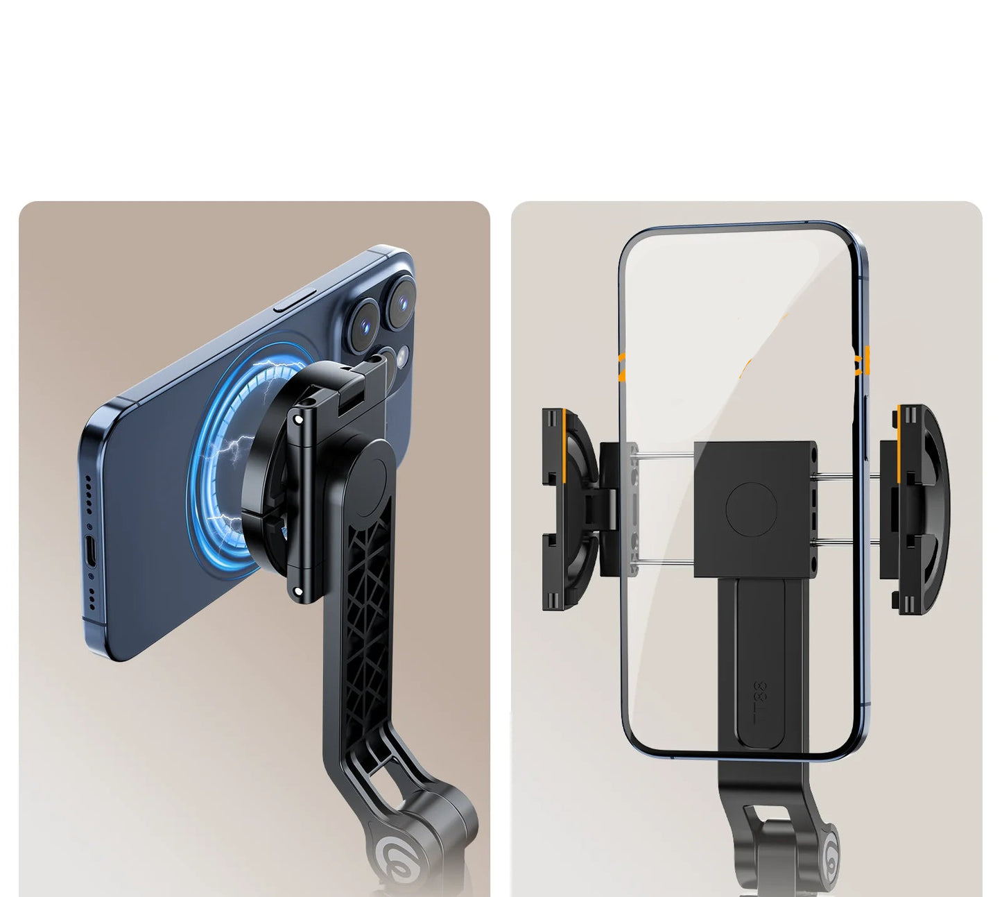 Trépied Polyvalent Ulanzi TT88 pour Smartphones avec Pince Magnétique