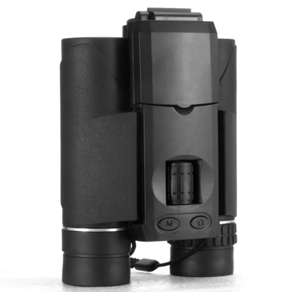 Jumelles Numériques 10x25 avec Zoom et Écran LCD 2" pour Performance Nocturne
