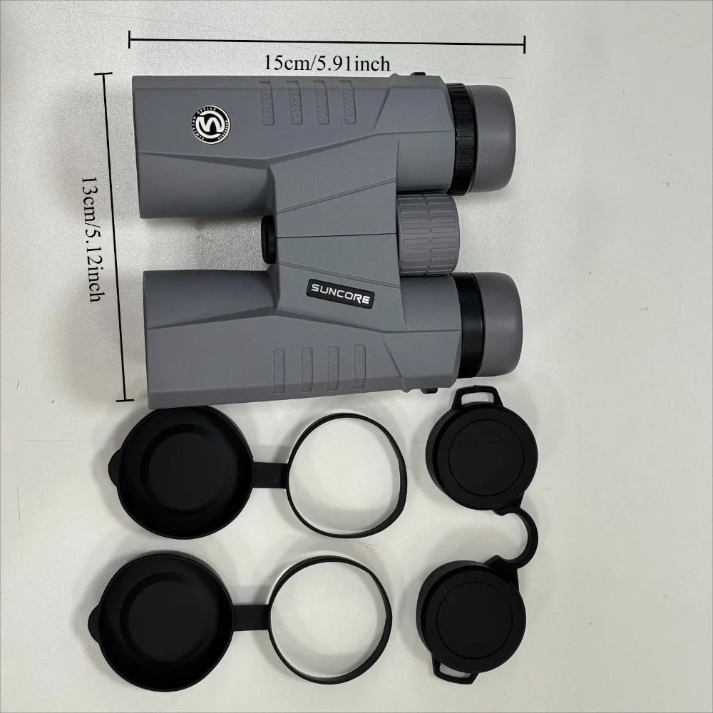 Jumelles Compactes 10x42 : Optiques Améliorées pour Randonnée et Observation Faune