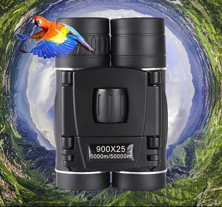 Jumelles HD Compactes 900x25 – Puissance extrême et portabilité pour vos sorties outdoor