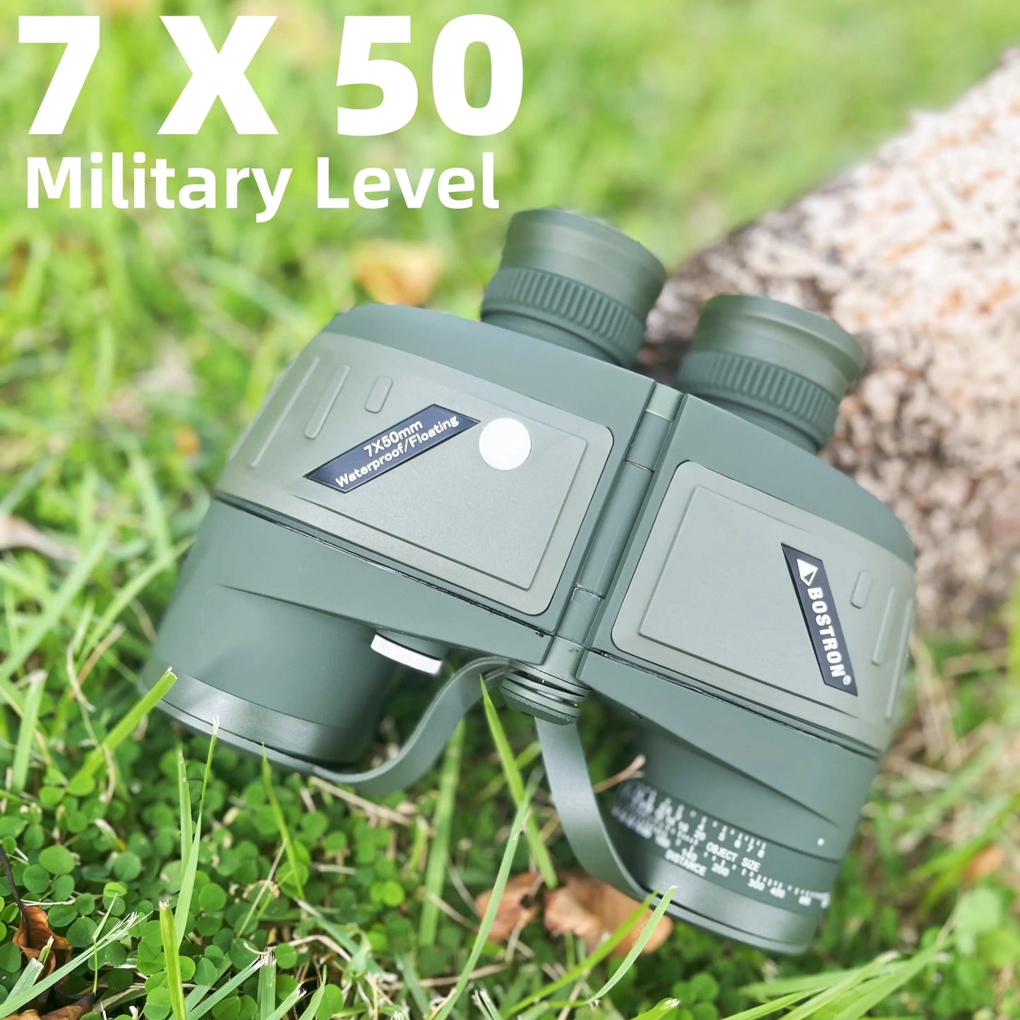 Jumelles Marines 7x50 Étanches avec Vision Nocturne et Télémètre
