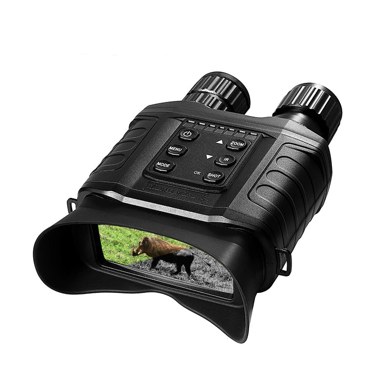 Jumelles Vision Nocturne Infrarouge WG550B avec Écran Large et Focus USB