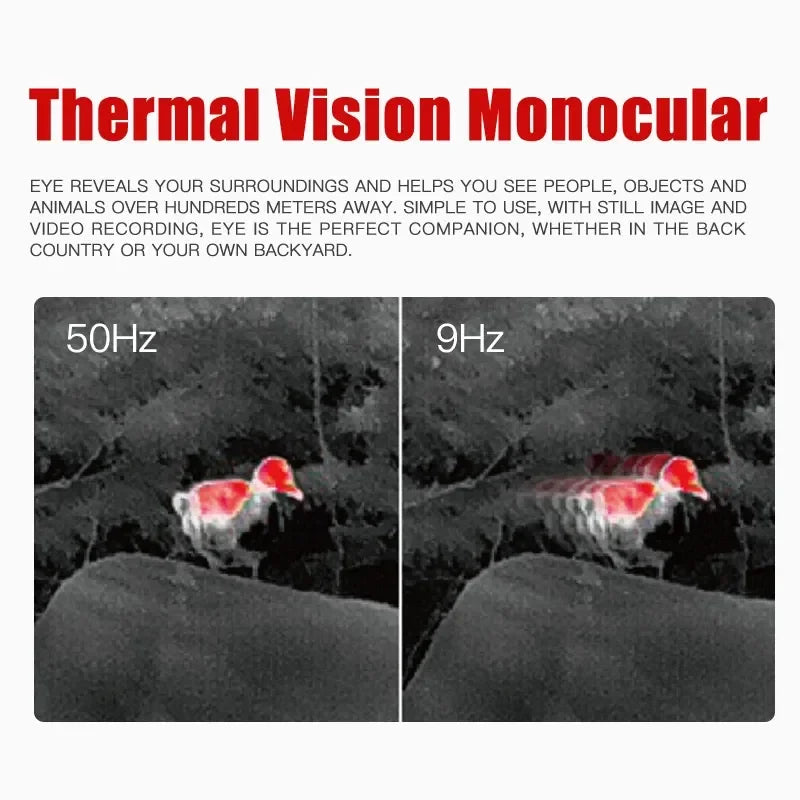 Monoculaire Thermique InfiRay E3N : Vision Nocturne Précise et Longue Portée