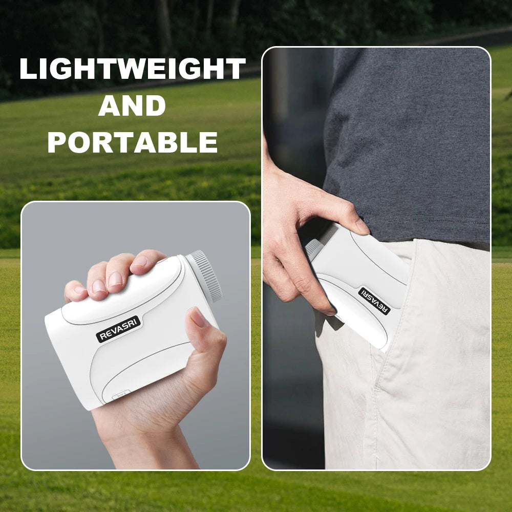 Télémètre de Golf Compact avec Compensation de Pente et Vibration