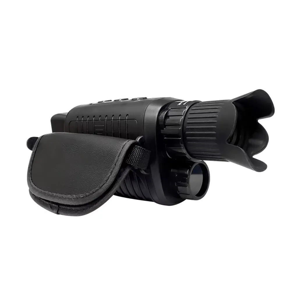 Monocle de Vision Nocturne Infrarouge avec Zoom Numérique 5X pour Chasse