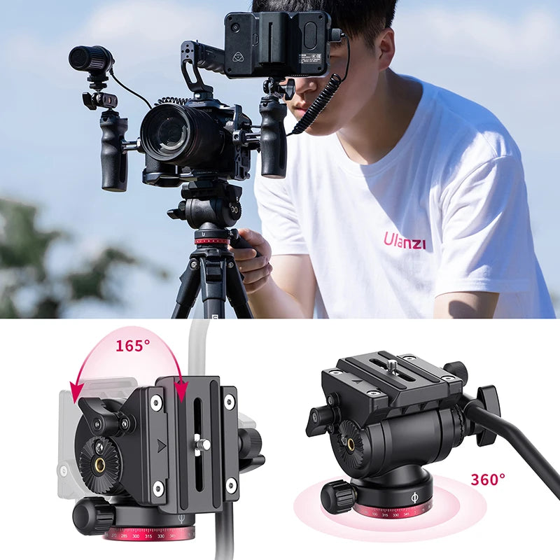 Trépied Vidéo 360° pour Appareils Photo DSLR et Mirrorless - Ulanzi OMBRA