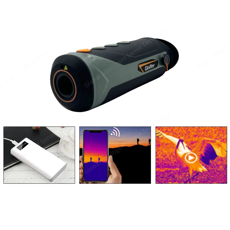 Caméra Thermique Monoculaire CM20 pour Chasse et Observation Nocturne