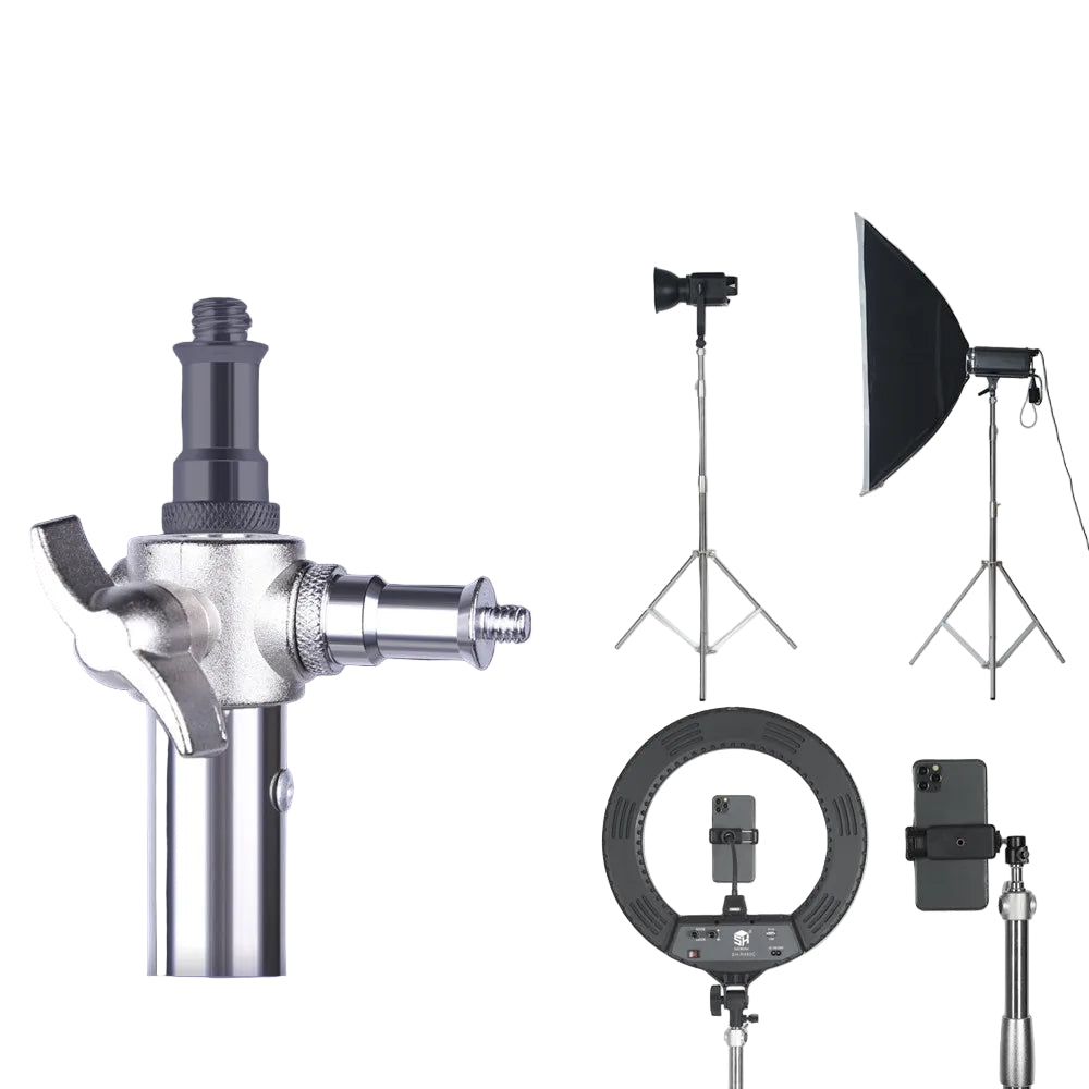 Trépied Professionnel Inoxydable Super Stable pour Studio et Photographie