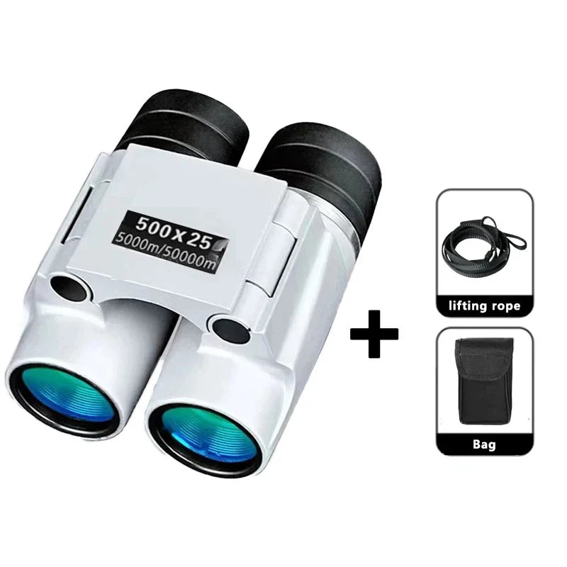 Jumelles Compactes HD à Mise au Point Automatique et Haute Magnification